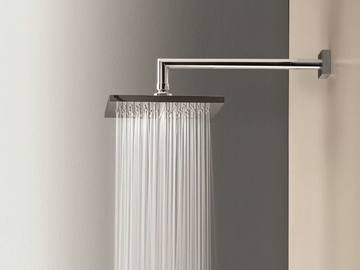 Overhead shower with arm - Wall-mounted overhead shower with arm by Fantini Rubinetti - view 2